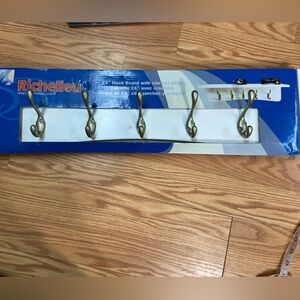 Richelieu Wall Mounted Hooks And Shelf